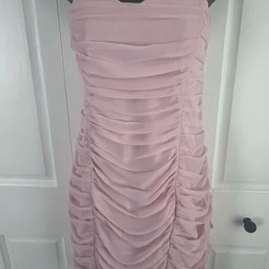 H&M Pink Strapless Cocktail Dress Size 12